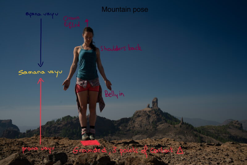 Mountain pose