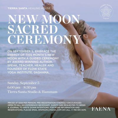 Faena New Moon Sept 2021